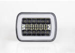  Proiector LED 7 inch 54W cu Angel Eyes, 12-24V, IP67, fascicul Spot 30° (180722-4)