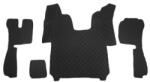  Covorase cabina Scania R 2016, imitatie piele, negru cu cusatura rosie (LUX-893) (080923-13)