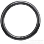  Husa volan efect carbon negru, marimea M (38-39 cm), cod F006 (160817-20)
