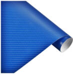  Folie carbon 3D albastra autoadeziva, rola 1.27 m x 30 m (KM9329) (TCT-1598)