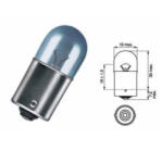  Bec cireasa Narva 24V 10W cu soclu BA15S, pentru semnalizare auto (291122-4)