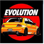 Abtibild Evolution decorativ pentru auto si moto, 12 cm, rezistent UV si apa (XL-21) (011225-47)