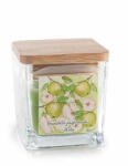 Decorer Lumanare parfumata in borcan sticla aroma Mar Verde cm 5, 5 x 5, 5 x 6 H (A14.17.31D)