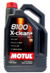  Ulei motor Motul 8100 X-Clean+ 5W30 5L, 100% sintetic pentru DPF (061123-2)