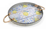 Decorer Tava decor Lamai lemn metal multicolor Ø 40 x 4 H (A51.51.10B) Tava
