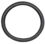  Husa volan M 37-38 cm, imitatie piele neagra, montaj rapid (WK-1009) (131123-11)