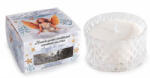 Decorer Lumanare parfumata in borcan sticla, cutie cadou aroma Warm Cotton cm 9 x 9 x 5 H (A14.17.28C)