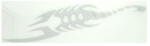  Abtibild auto Scorpion alb reflectorizant, 20 x 5 cm, autoadeziv (AN11) (080916-11)