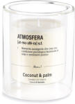 Decorer Lumanare parfumata in borcan sticla aroma Cocos, Palmier Ø 10 cm x 12 H (A14.15.25B)