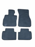  Set covoare cauciuc pentru BMW Seria 1 F40 (2019-2024), negru, 4 bucati (130125-12)