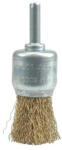  Perie circulara din sarma cu tija 24 mm, alama ondulata - Cod 06992 (300623-4)