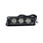 LAMPA LED stroboscopica profesionala 12/24V, 3 LED, cu talpa cauciuc (ART572) (110817-5)