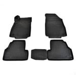  Set covorase cauciuc tip tavita pentru Opel Mokka X 2017+ (4 bucati) negru (081119-47)