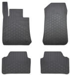  Set covoare cauciuc pentru BMW Seria 3 E90/E91 (2004-2012), negru, cu fixare (140125-8)