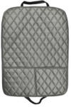  Protectie spatar scaun auto din imitatie piele cu 2 buzunare, 61.5x47.5 cm (110820-1)