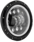 Far proiector LED 7 inch cu 2 faze, DRL si semnalizare, H4 12V (ZC-7WY) (150125-17)