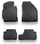  Set covoare cauciuc tip tavita pentru Toyota Corolla 2007-2013, negru (4 buc) (201022-61)