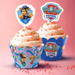 Dekora Suporturi pentru brioșe cu topper - Paw Patrol 6 buc