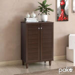 PAKKETO Dulap pantofi SANTΟ, 10 - 12 perechi, nuc, 60x35x92 cm (123-000060) Pantofar