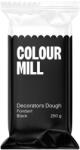 Colourmill Pastă de zahăr pentru acoperire și modelare Colour Mill - Negru 250 g