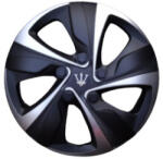  Set 4 capace roti Evo 15 inch, negru-argintiu, pentru jante din otel (WX2-1SL-15) (290923-36)