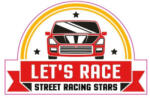  Abtibild auto Let’s Race din vinil ORACAL, 7, 5 x 6 cm (TAG 052/T2) (080823-2)
