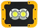  Lanterna reîncarcabila LED COB 12W, 350 lm, cu stroboscop si 2 acumulatori 18650 (270221-3)