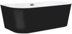 Leziter Cada freestanding Leziter Still 170x80x58 cm, acril sanitar, negru mat (C-3221B)