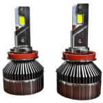  Set becuri LED H11 6000K Canbus 300W, 35000 lm, 12V-24V, cu ventilator (200824-6)