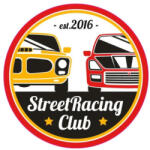  Abtibild auto Street Racing Club, Oracal, 9, 5 cm (TAG 051/T2) (080823-1)