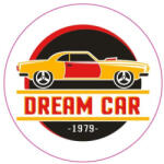  Abtibild auto Dream Car din vinil ORACAL, 9, 5 cm, rezistent la exterior (291022-5)