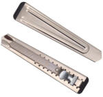  Cutter profesional metalic pentru folie si ambalare, cu blocare lama (Cod 1886) (100817-9)