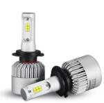  Set becuri LED H3 S2 Lumileds cu cip Philips, 5000K, 50W, 6000 lm (220118-8)