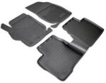  Set covoare cauciuc tip tavita pentru Peugeot 301 2012-2021, 4 piese, negru (061119-22)