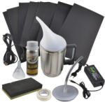  Kit restaurare faruri auto cu polimer lichid 600 ml, accesorii, 12V/220V (091025-1)