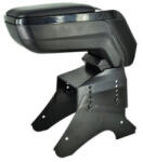  Cotiera auto universala premium neagra, reglabila, cu capac culisant si buzunare (161122-4)