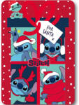  Disney Lilo és Stitch, A csillagkutya Santa Karácsonyi polár takaró 100x140cm (FML350002) - eking