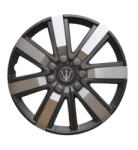  Set 4 capace roti Evo 15 inch, negru/antracit, pentru jante otel (WG1-1GR-15) (290923-31)