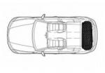  Covor portbagaj tip tava pentru Tesla Model S, negru, cu bordura 4, 5 cm (180924-6)
