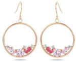  Victoria Rose gold színű színes köves fülbevaló (VBKAB76000) - eking