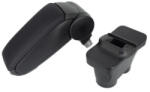  Cotiera auto neagra pentru Peugeot 208 (2012-2019), montaj pe tunel central (251120-6)