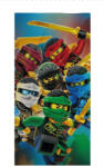  Lego Ninjago Golden Weapons fürdőlepedő, strand törölköző 70x140cm (Fast Dry) (FML358954) - eking