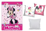  Disney Minnie polár takaró, párnahuzat és párna szett 3 db-os (Minnie Magic) (EKING0562)