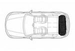  Covor portbagaj tip tavita pentru Opel Mokka II (2021+) negru, bordura 4, 5 cm (140324-5)