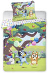 Bluey Garden Party gyerek, ovis ágyneműhuzat 100×135cm, 40×60 cm (BRM022881) - eking