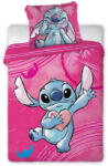  Disney Lilo és Stitch, A csillagkutya Heartbeat gyerek, ovis ágyneműhuzat 100×135 cm, 40×60 cm (FRR301453) - eking