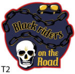  Abtibild Black Riders on the Road T2, autocolant ORACAL 4, 5x7 cm (080823-19)