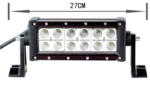  Proiector LED 36W 12/24V cu fascicul spot 30°, 2520 lm, 6000K (CH028) (200319-4)