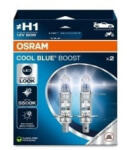  Set 2 becuri halogen Osram H1 Cool Blue Intense 12V 55W 5500K, ECE (130225-8)