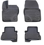  Set covoare cauciuc tip tavita pentru Ford Kuga I (2008-2013), negru (171022-68)